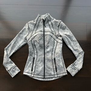 Women's Lulu Gray splatters Jacket size 6